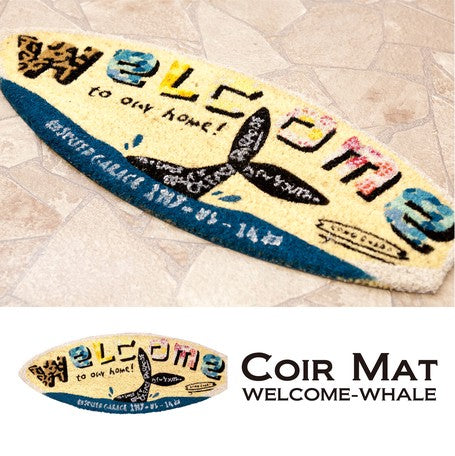 厳選ガレージ装飾セット03 選べる玄関マットとアンティーク メタルエンボスプレート6枚(ランダム)セット!