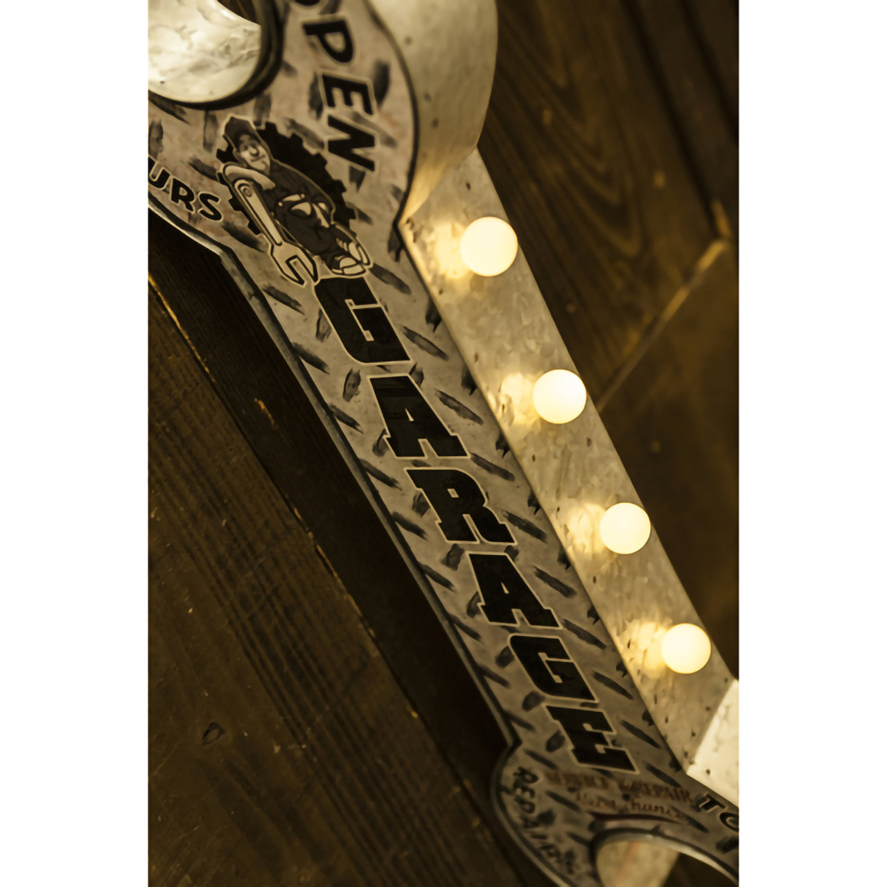 【空間を一気にアメリカンガレージ風に】American Classic LED Sign【GARAGE】