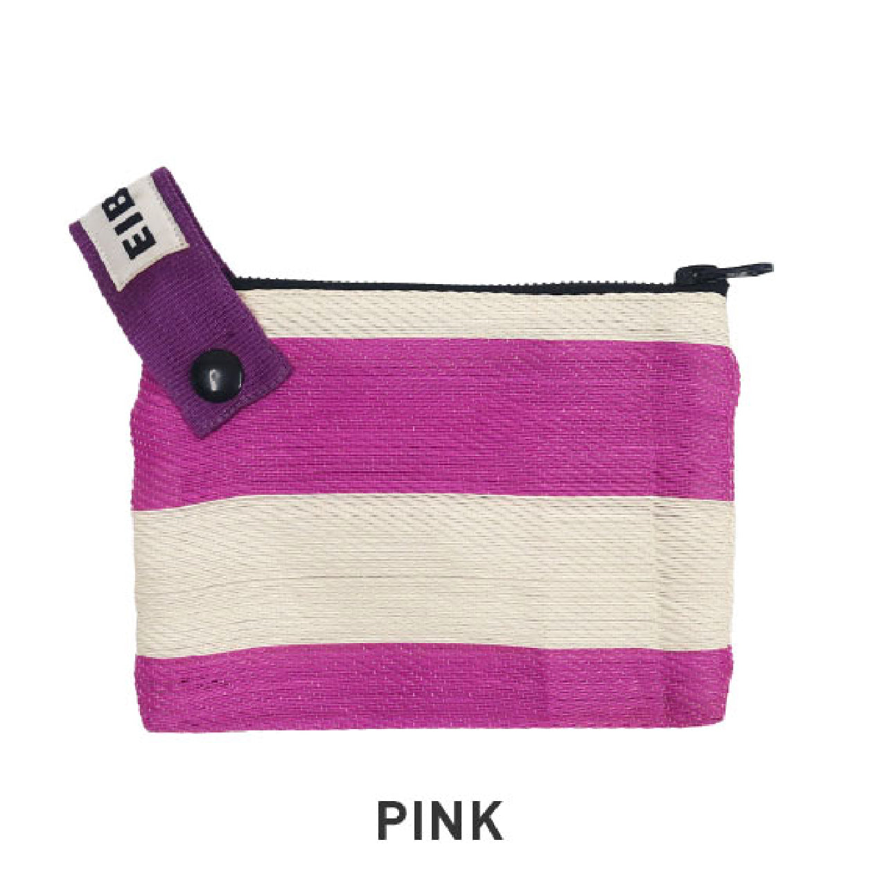 ストライプフラットポーチ  EIBORIE / エイボリー