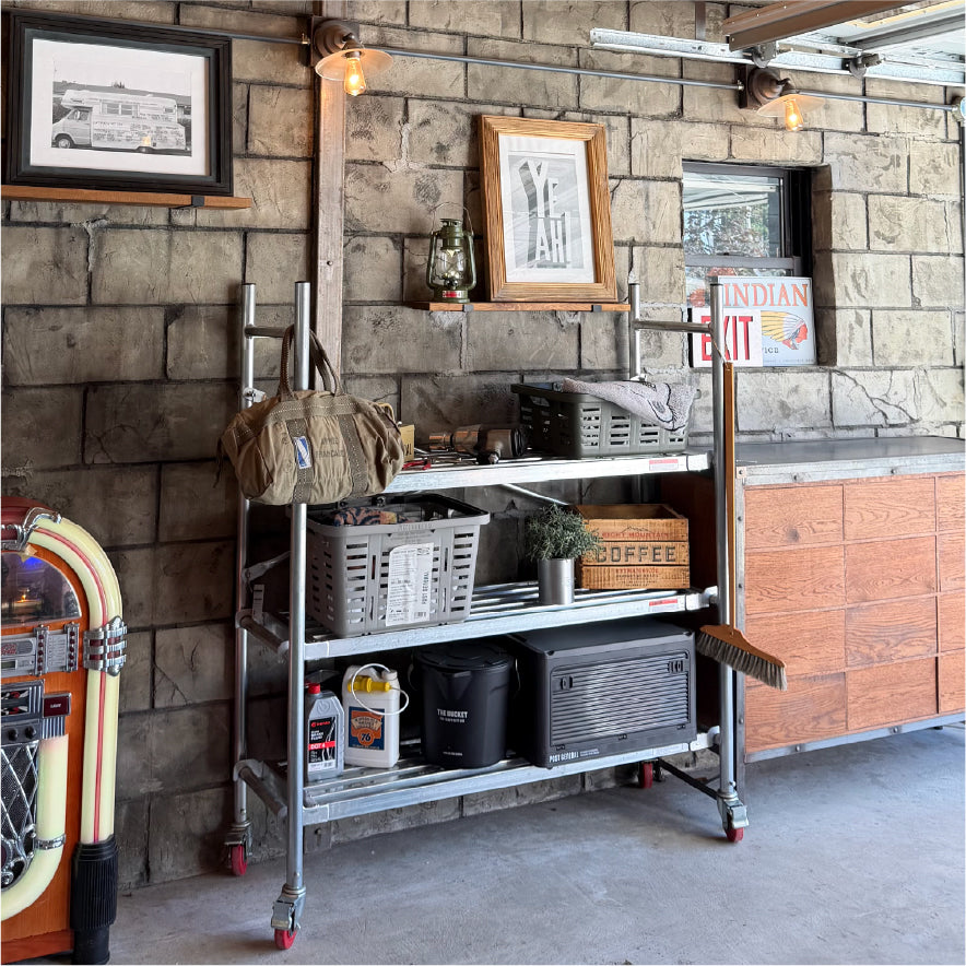 SCAFFOLD LIKE SHELF / スカフォールドライク シェルフ – Garage