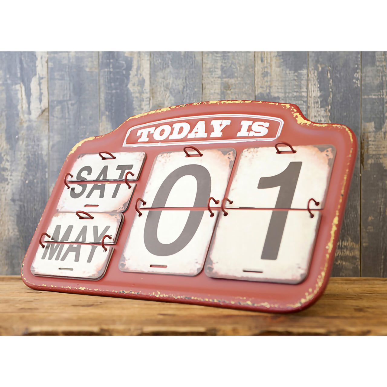 【アメリカンヴィンテージを楽しむ】 テーブルクロック&カレンダーセット B