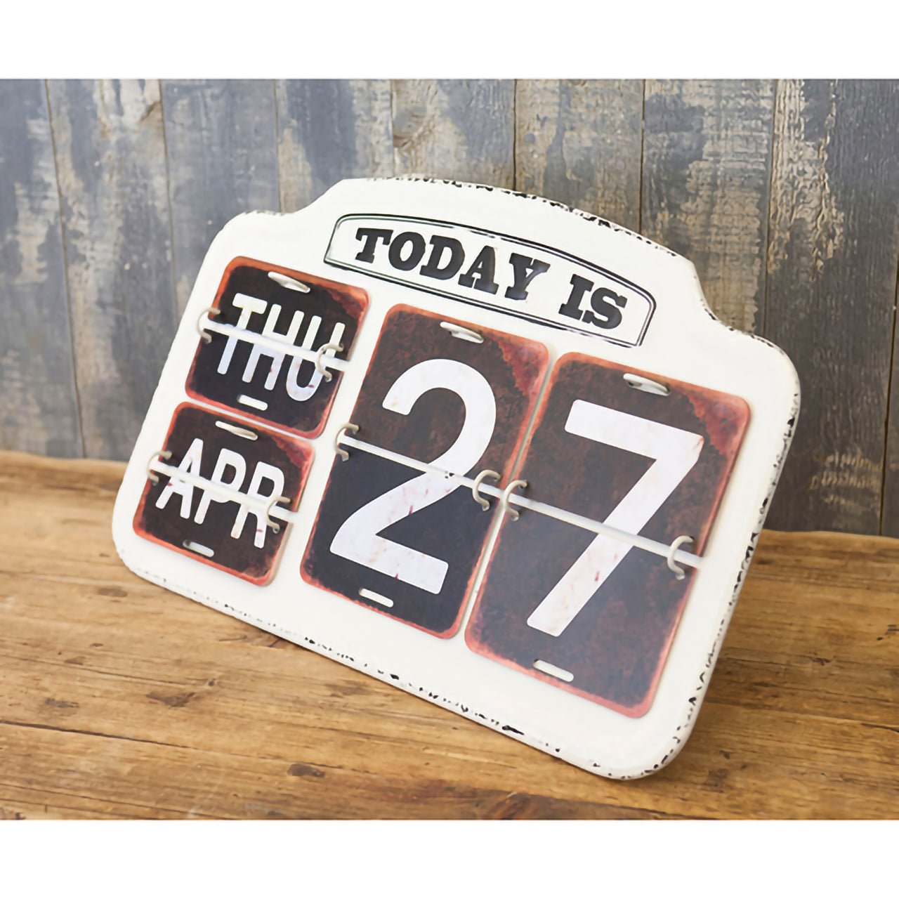 【アメリカンヴィンテージを楽しむ】 テーブルクロック&カレンダーセット B