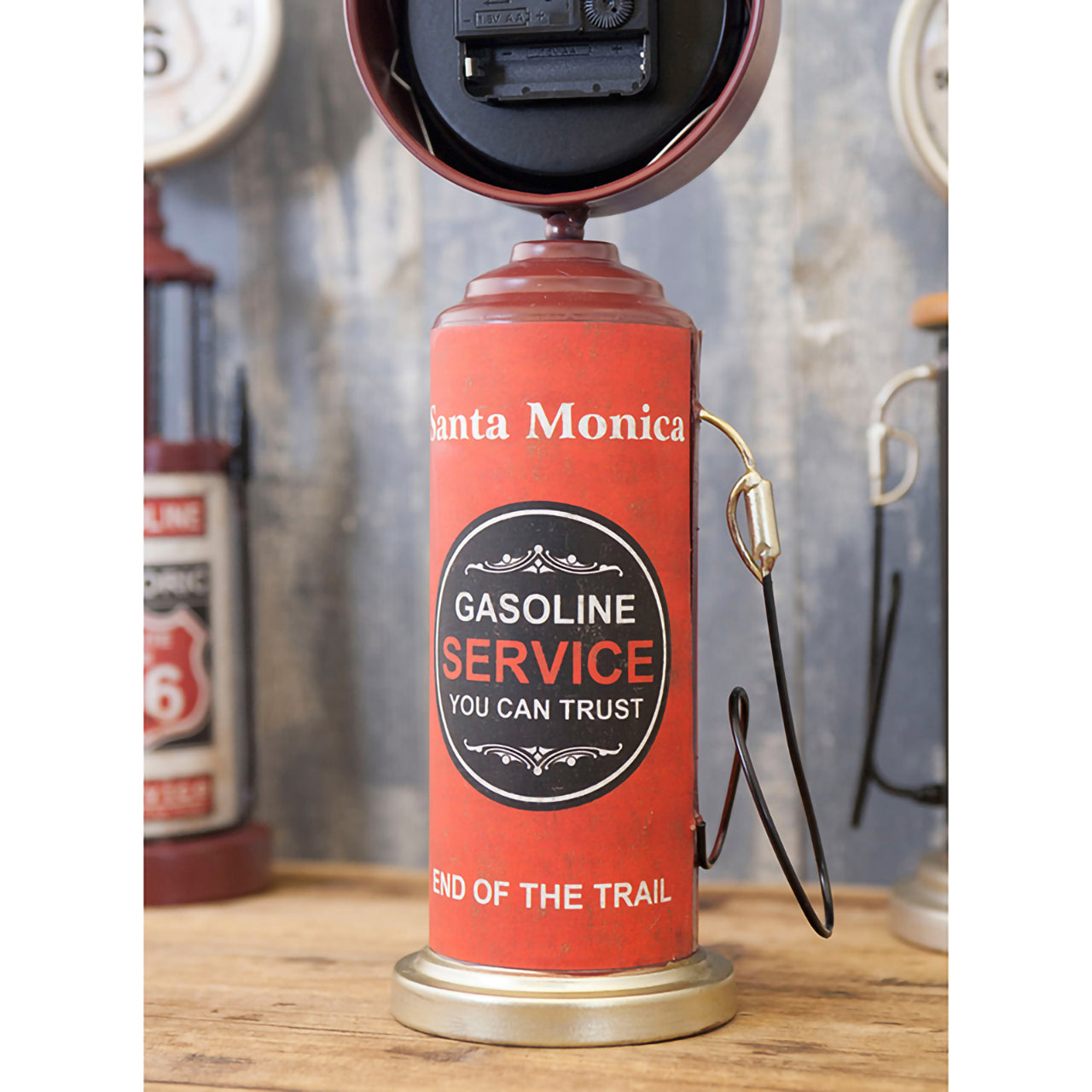 【アメリカンヴィンテージを楽しむ】 テーブルクロック&カレンダーセット B