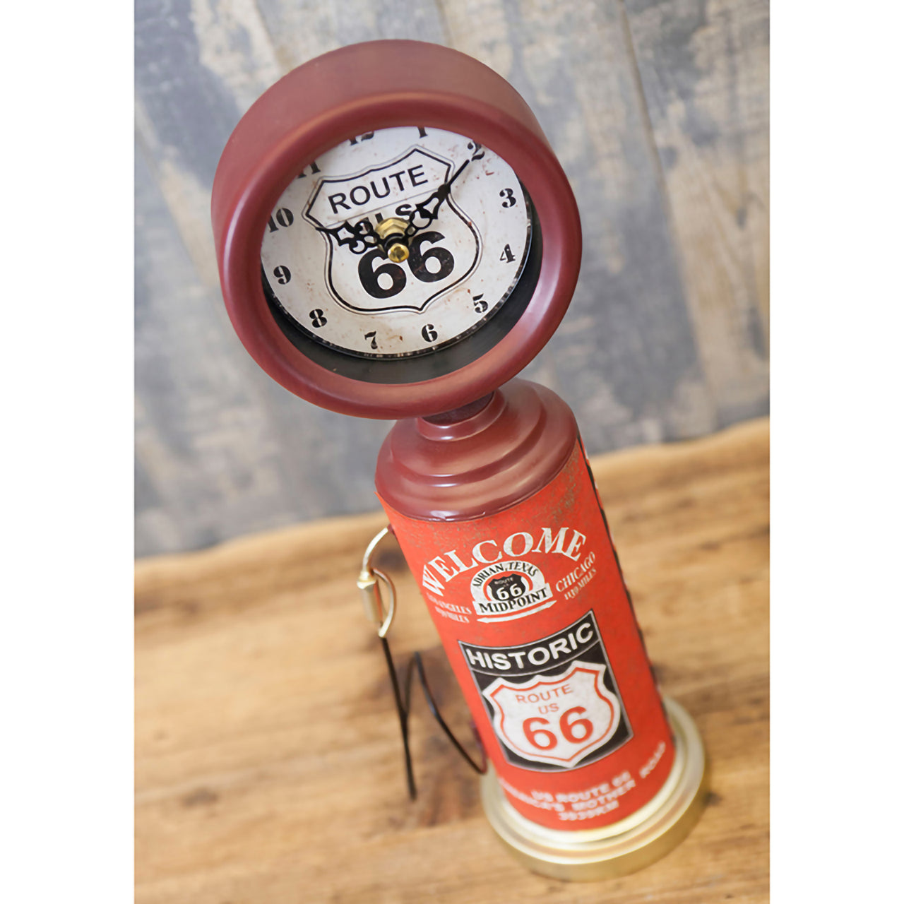 【アメリカンヴィンテージを楽しむ】 テーブルクロック&カレンダーセット B