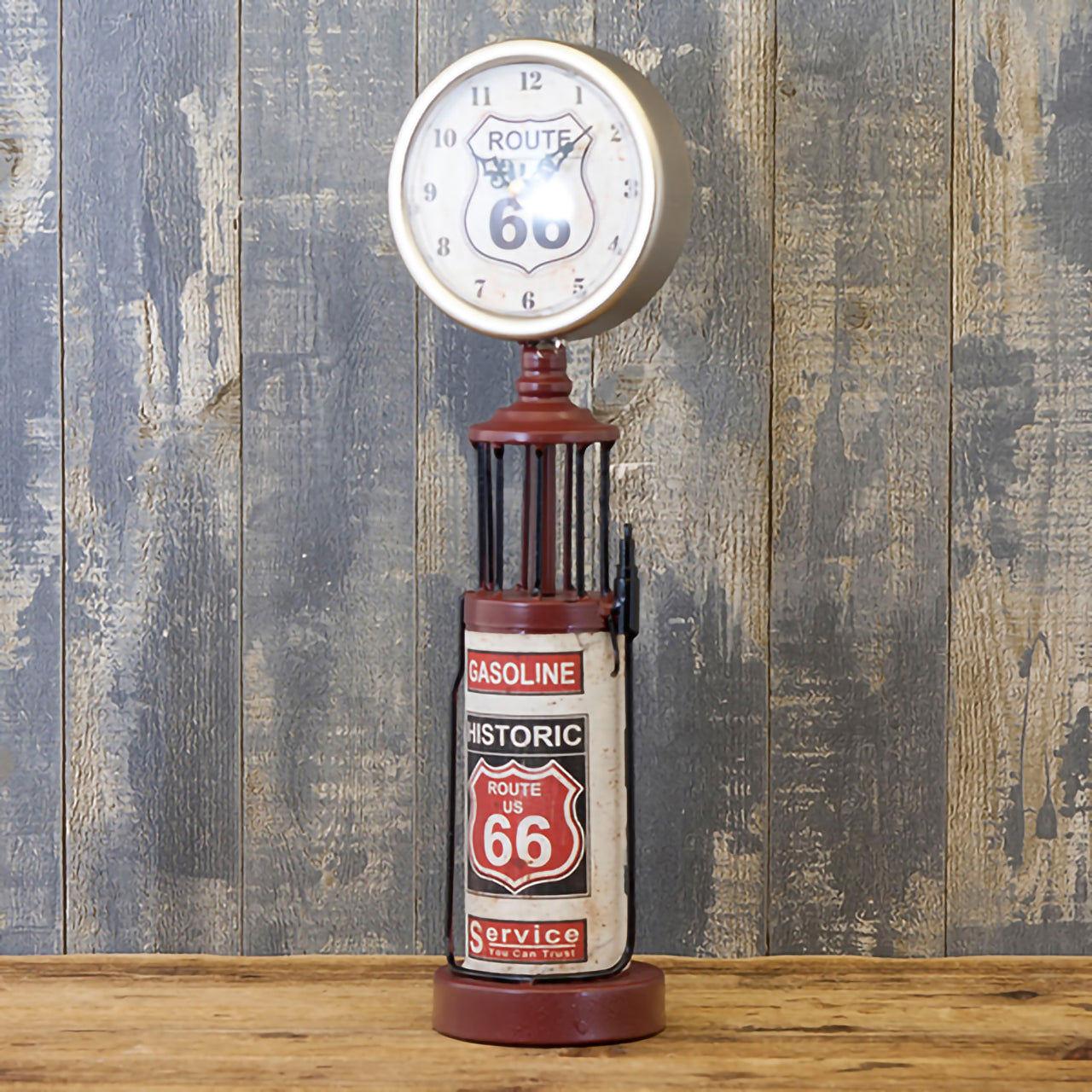 【アメリカンヴィンテージを楽しむ】 テーブルクロック&カレンダーセットA