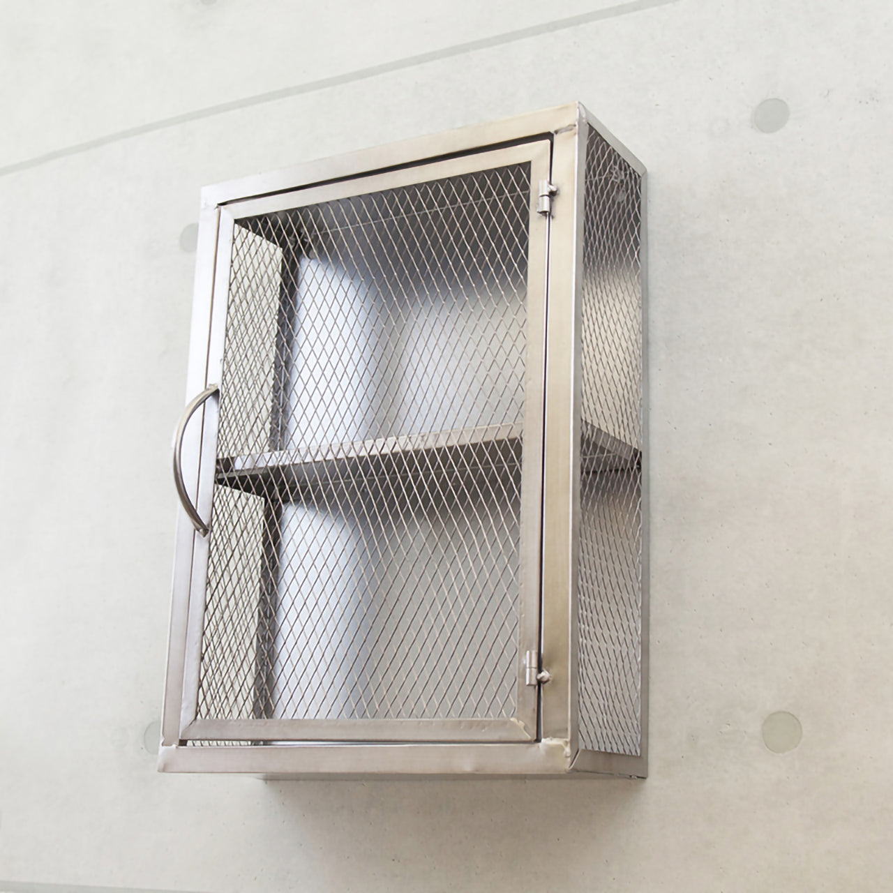 インダストリアルメタル ラック with Door