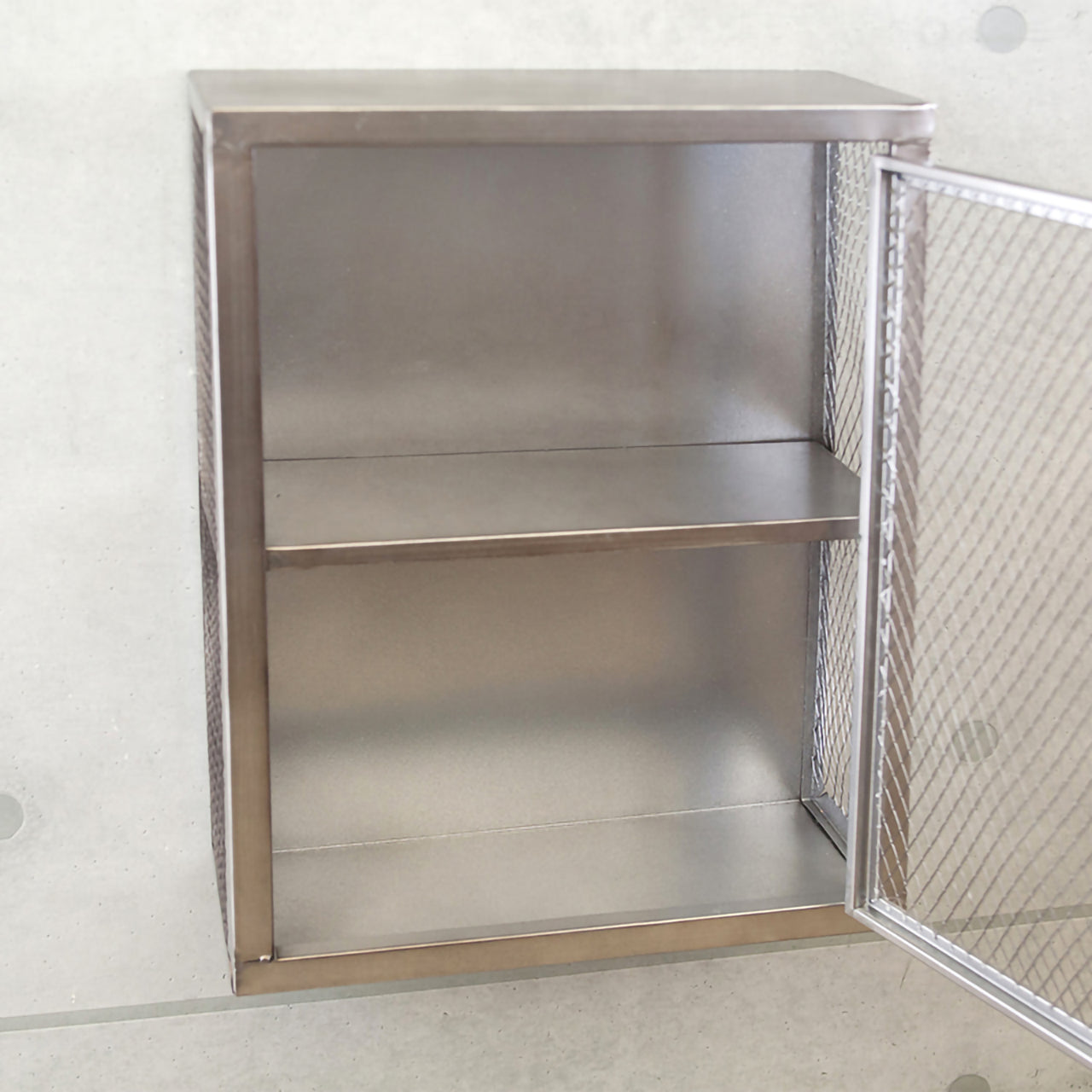 インダストリアルメタル ラック with Door