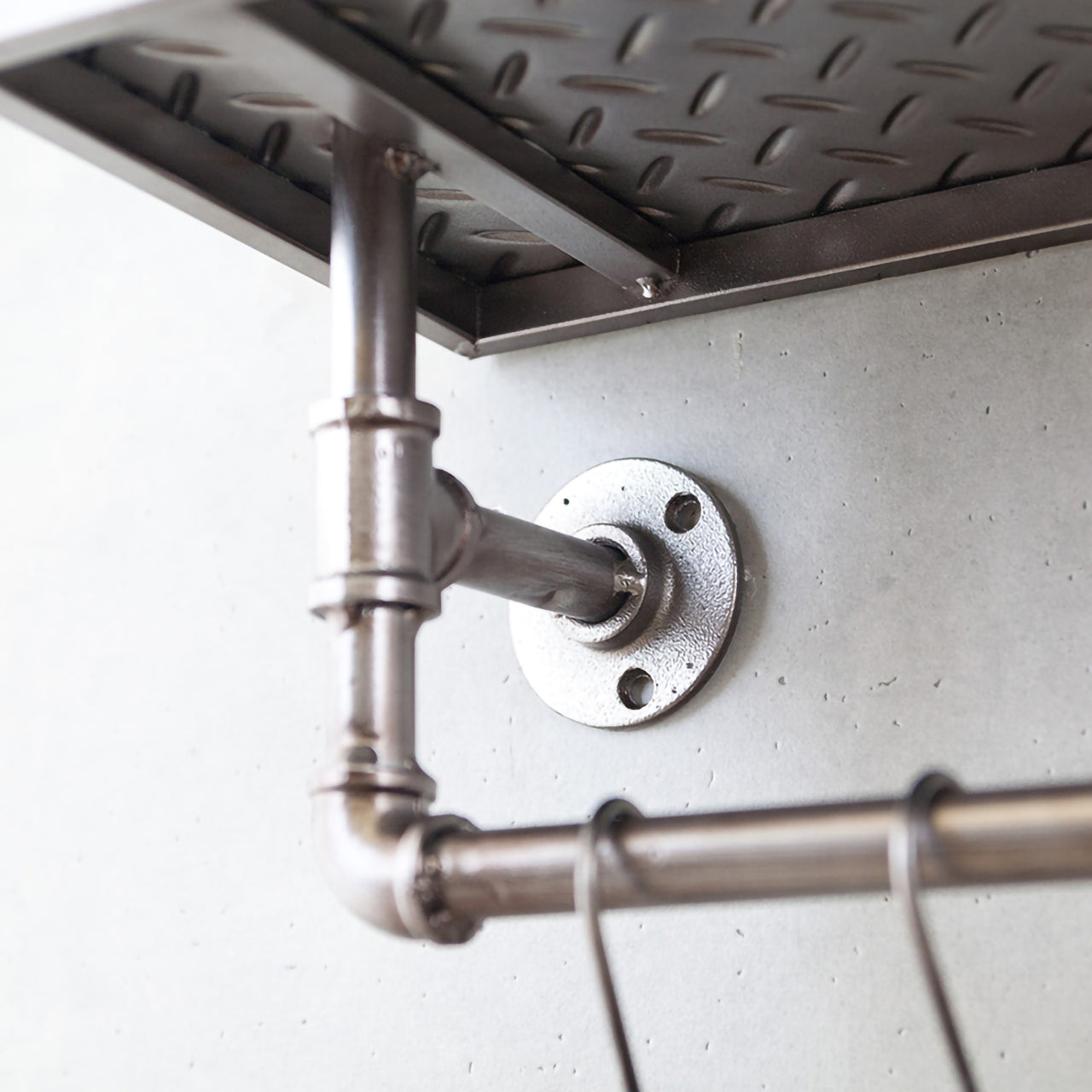 インダストリアルメタル シェルフ 2422