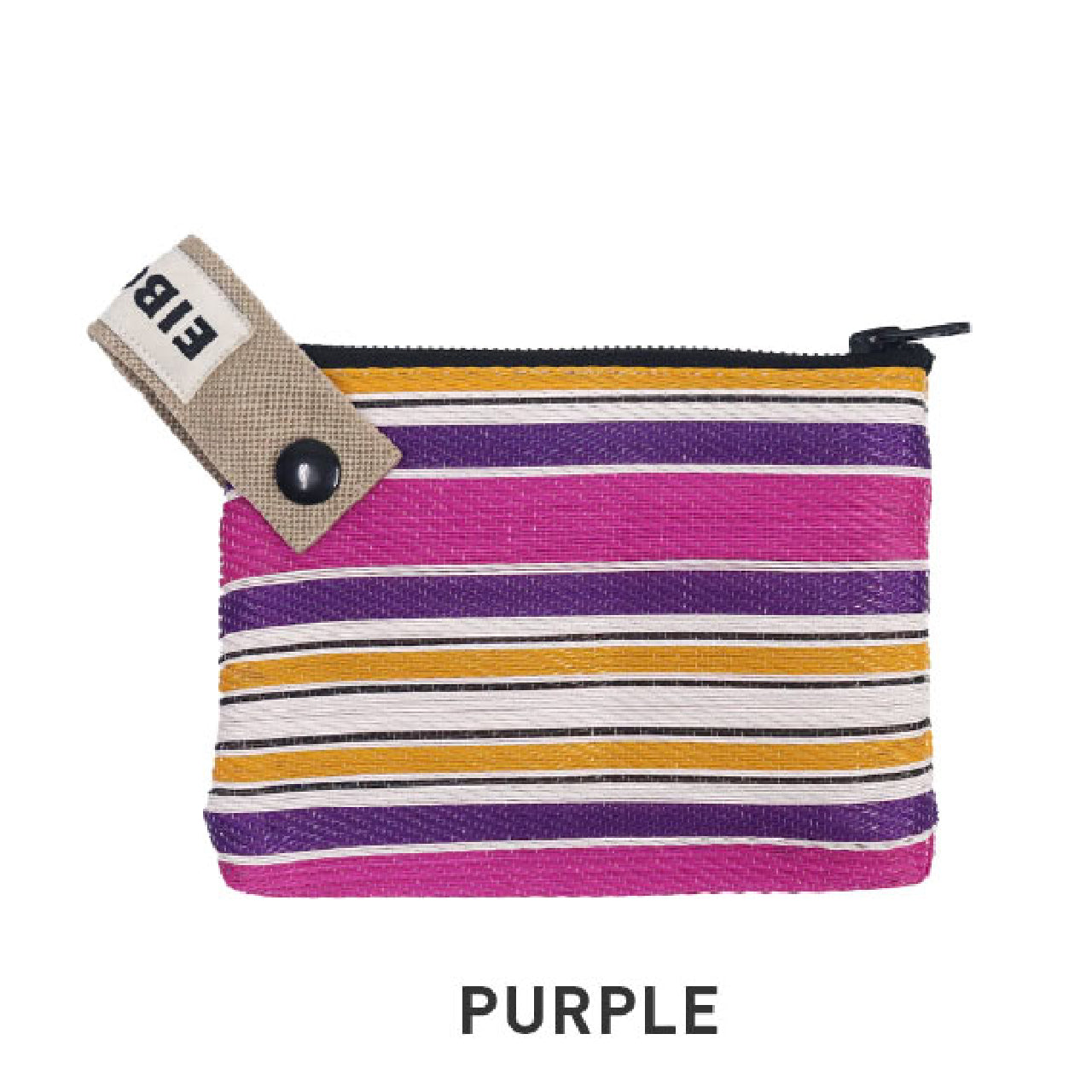 ストライプフラットポーチ  EIBORIE / エイボリー