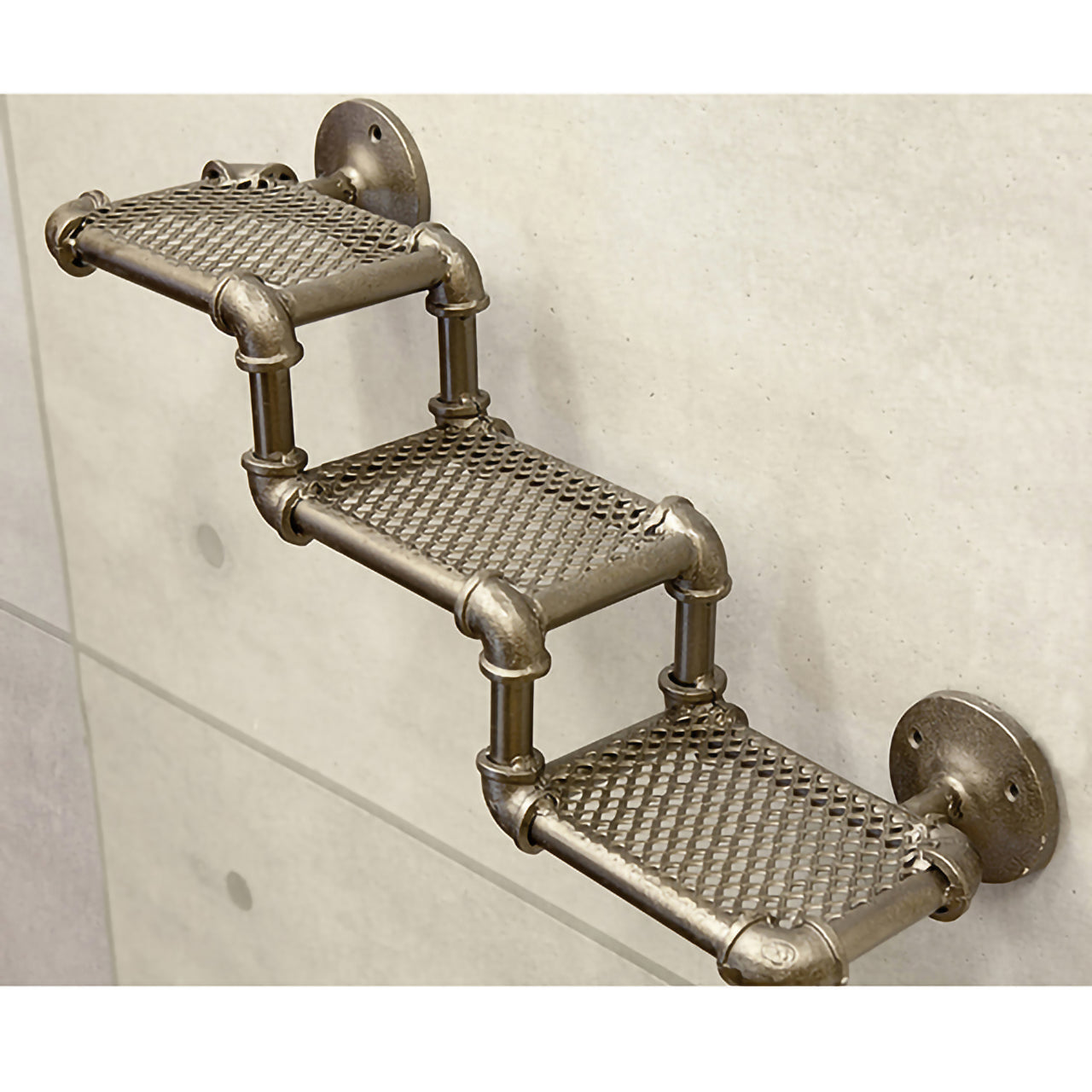 インダストリアル ウォール 3段シェルフ