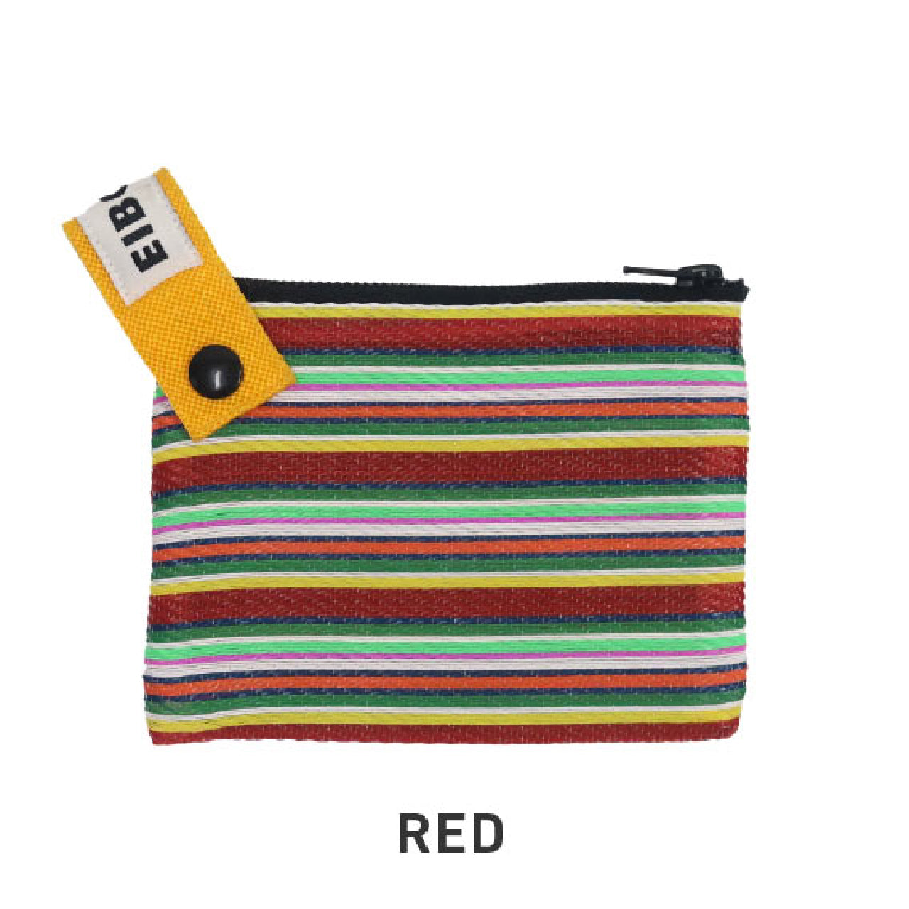 ストライプフラットポーチ  EIBORIE / エイボリー