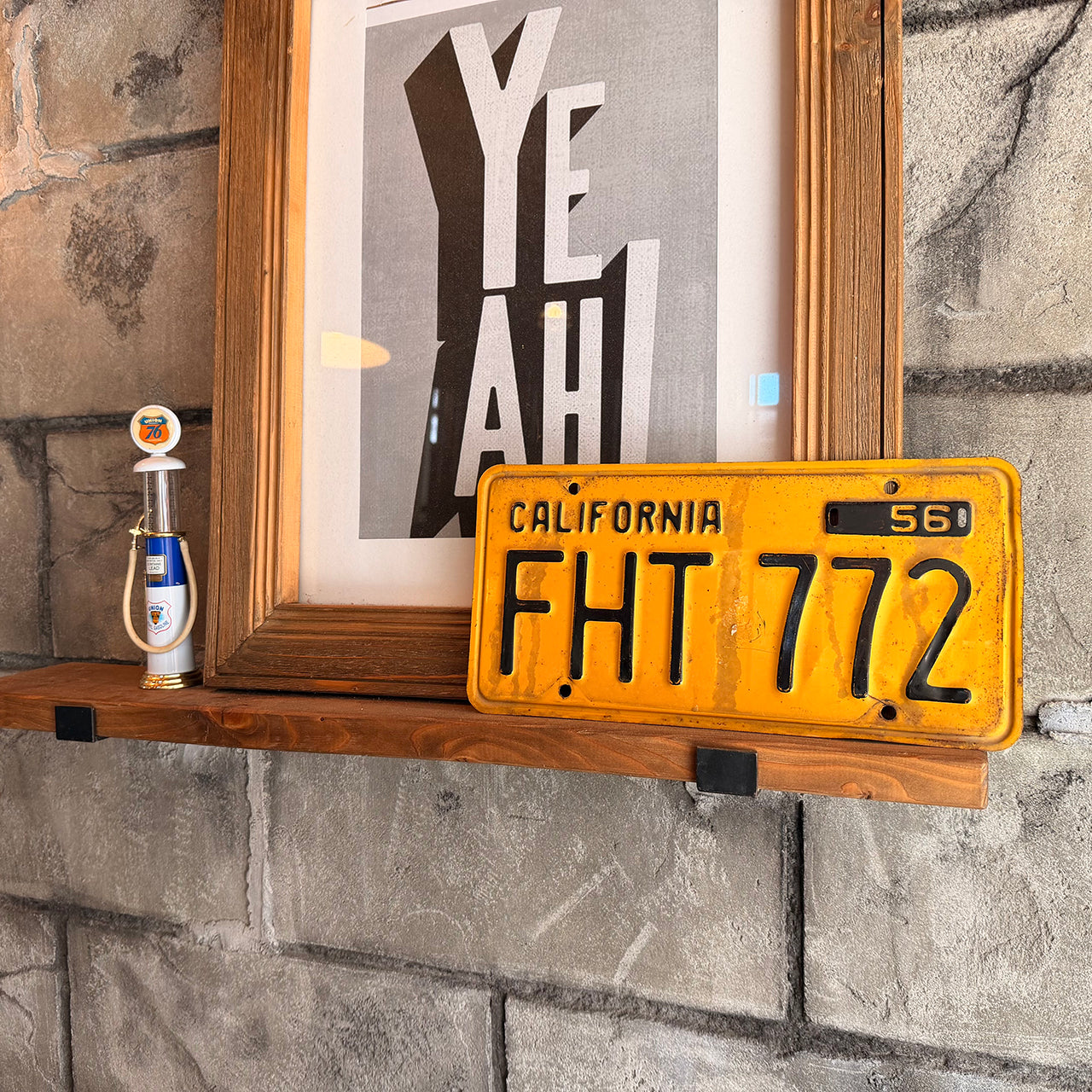 1956年製 アメリカンヴィンテージ ナンバープレート【FHT772