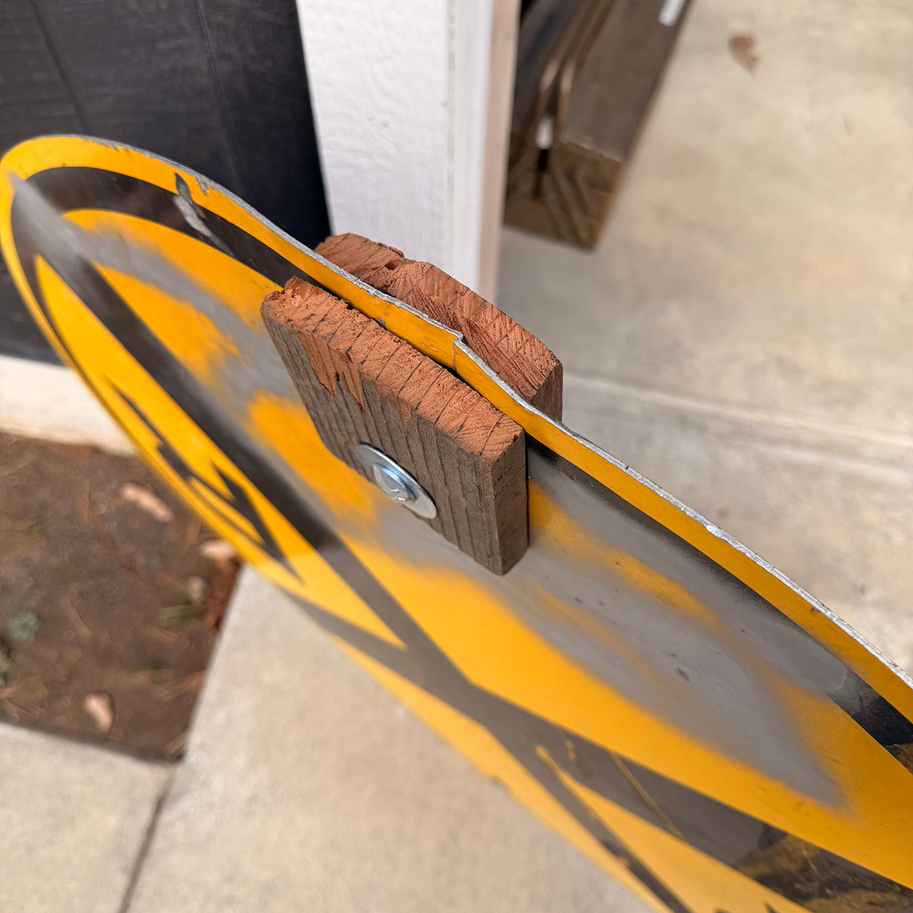 【本物のアメリカンロードサイン】-RR(Railroad Crossing)-