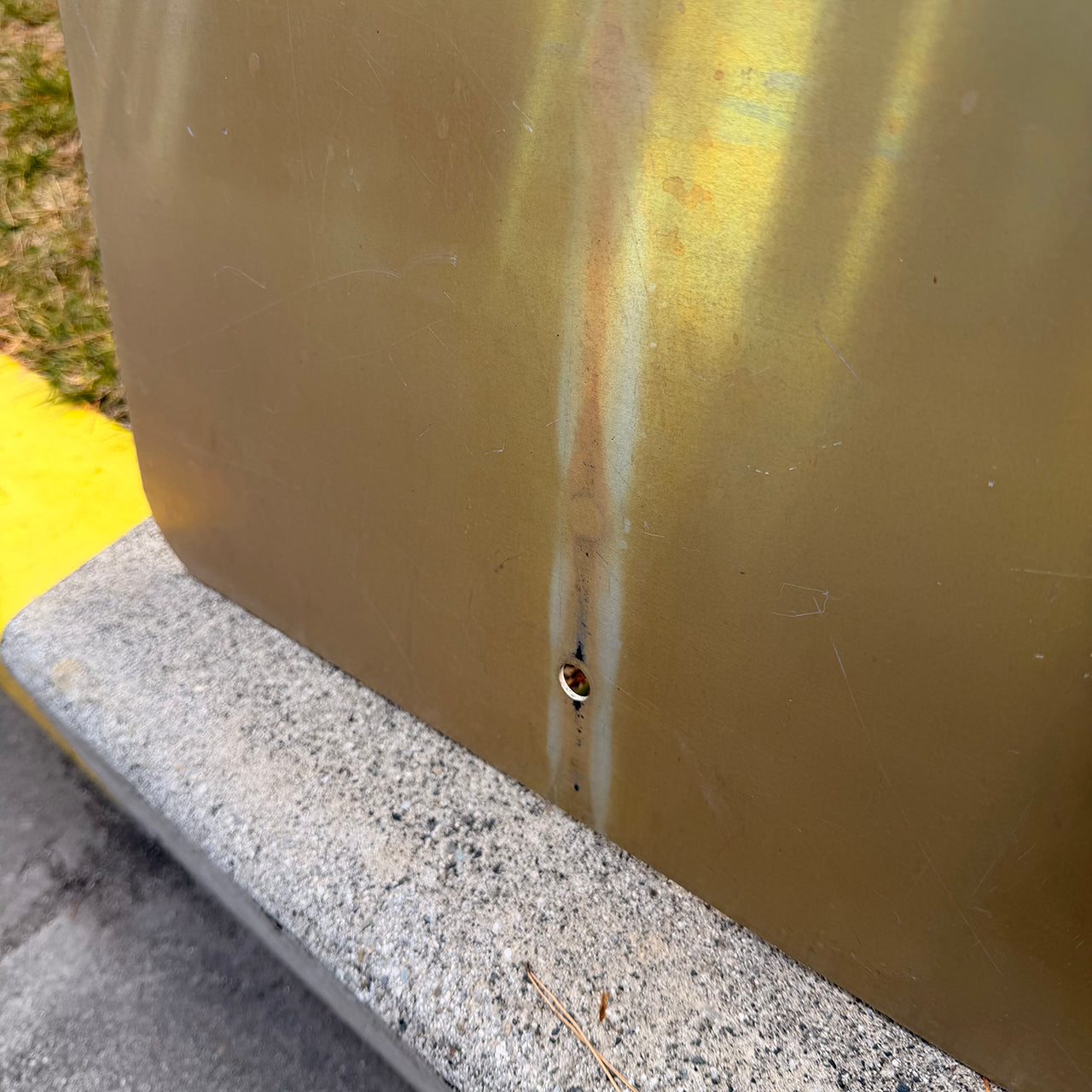 【本物のアメリカンロードサイン】-No Parking Anytime-