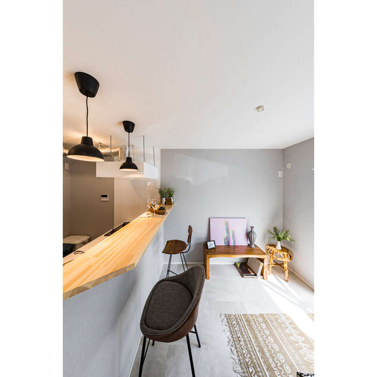 GB-C010 ウッドカウンターチェア