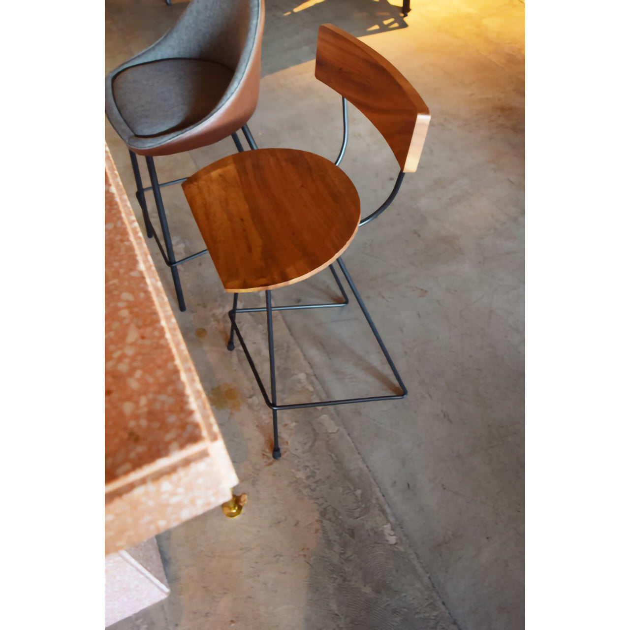 GB-C010 ウッドカウンターチェア