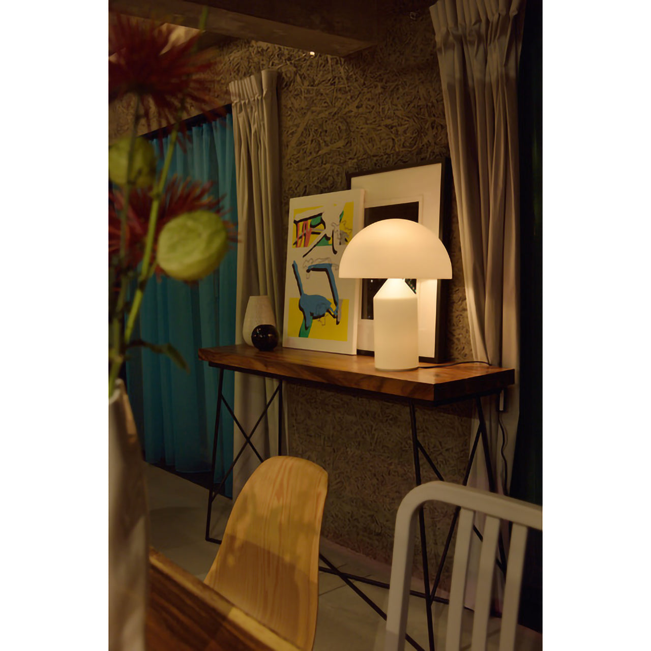 GB-T02 ジェラルドカウンターテーブル|天然木×アイアンの美しき融合