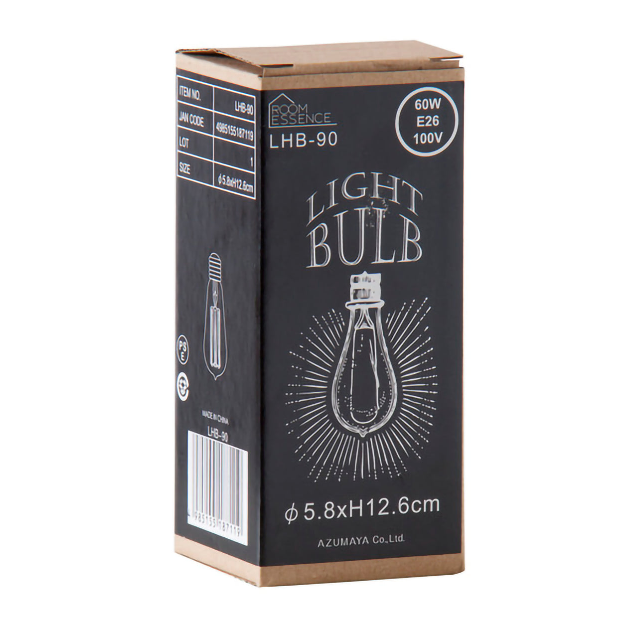 LHB-90/LHB-91/LHB-92 エジソン電球(白熱球)