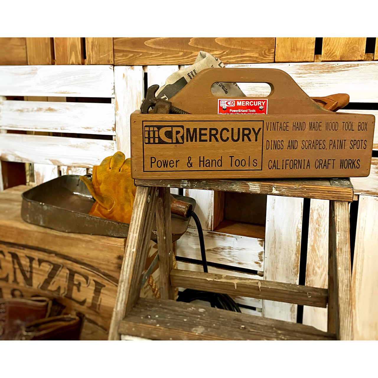 ウッドハンディツールボックス