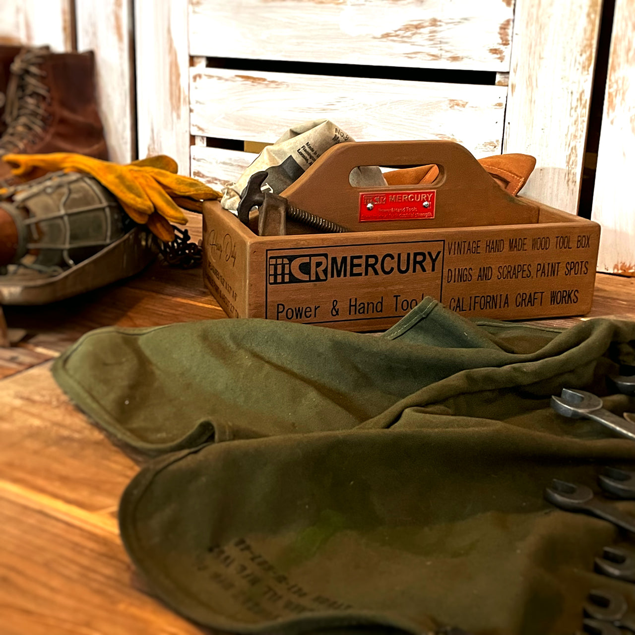 ウッドハンディツールボックス