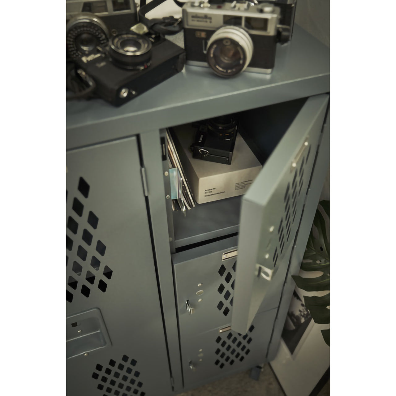 GB-S07GY  スチールチェストL