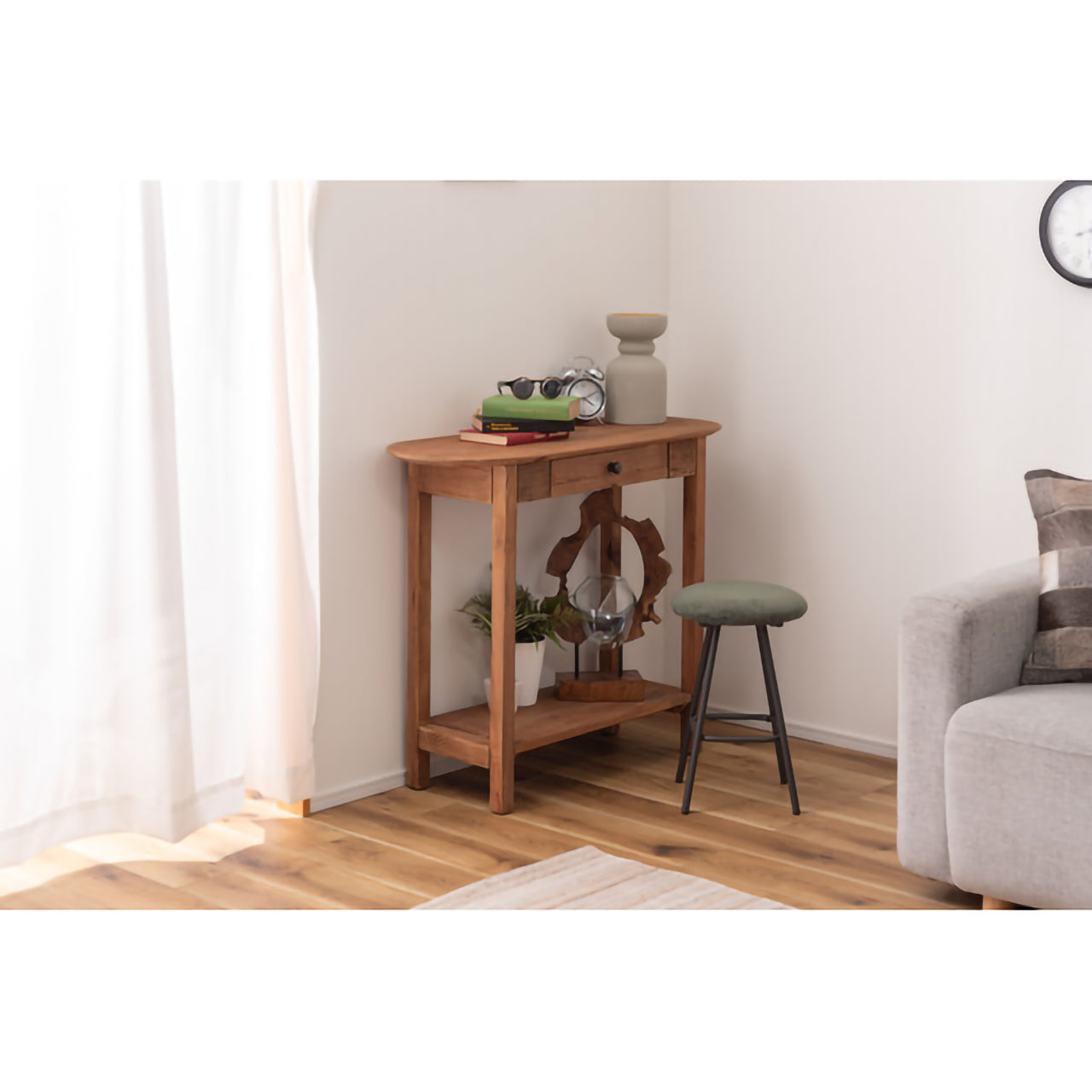 GB-T11 コンソール|古材の風合いが映える、スリムで重厚感のあるヴィンテージテーブル