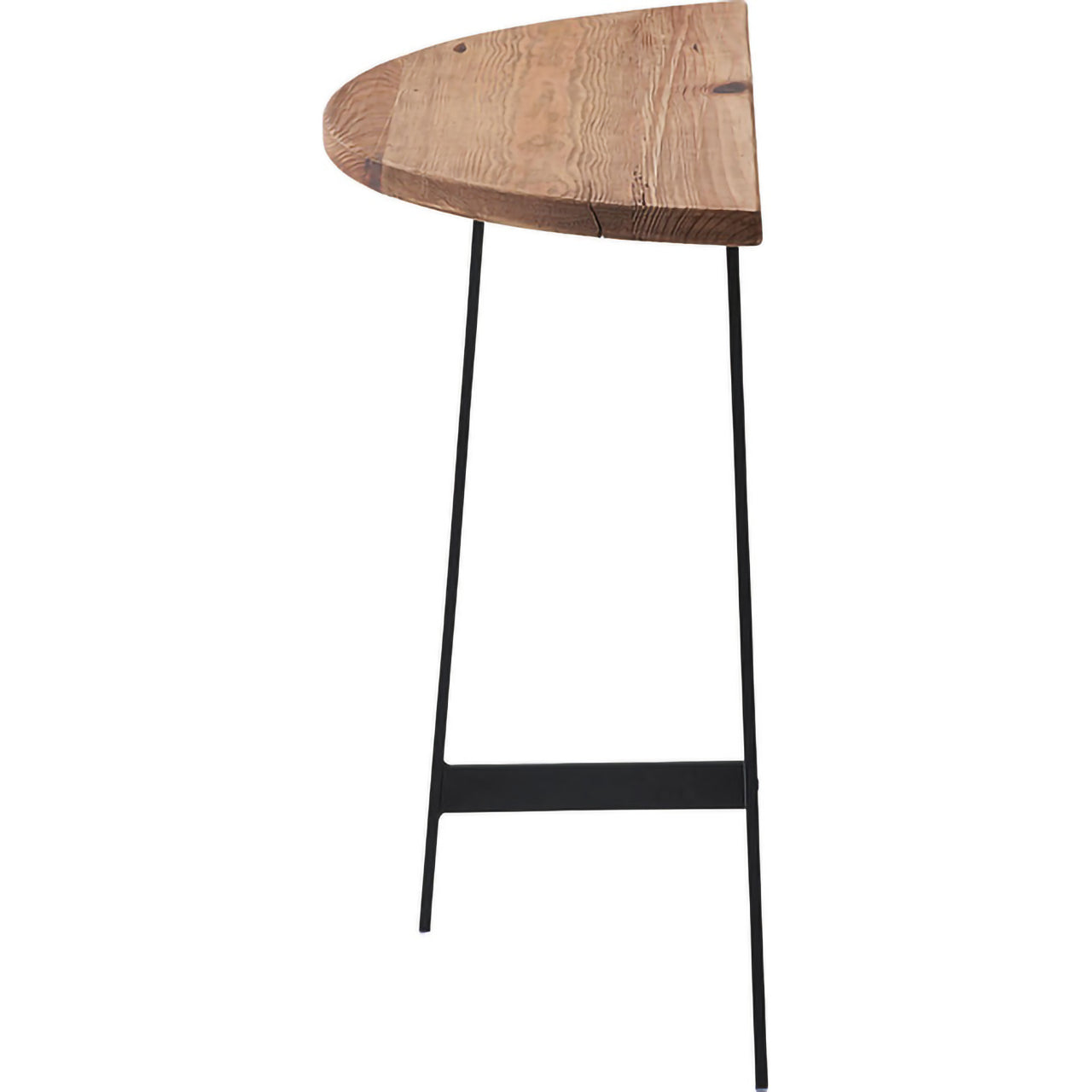 GB-T12 コンソール|半円フォルムが美しい、古材×アイアンのヴィンテージテーブル