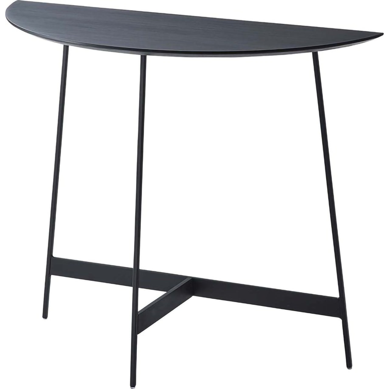 GB-T13BK コンソール|半円フォルムが空間にやさしく馴染む、洗練されたモダンテーブル