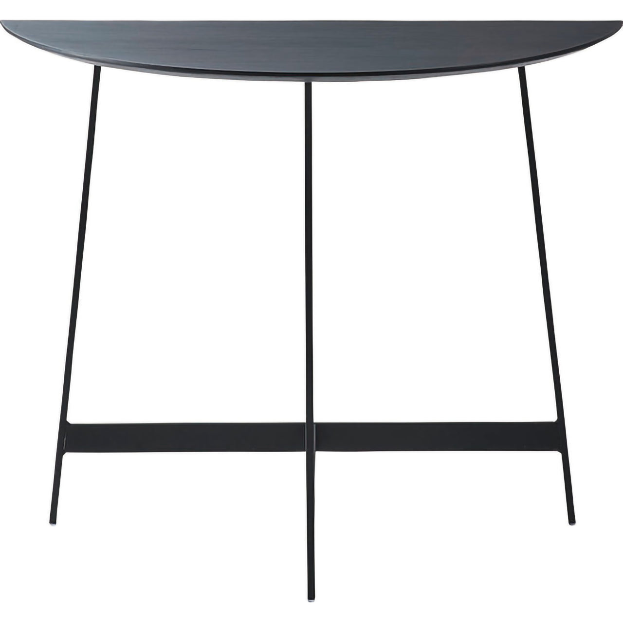 GB-T13BK コンソール|半円フォルムが空間にやさしく馴染む、洗練されたモダンテーブル