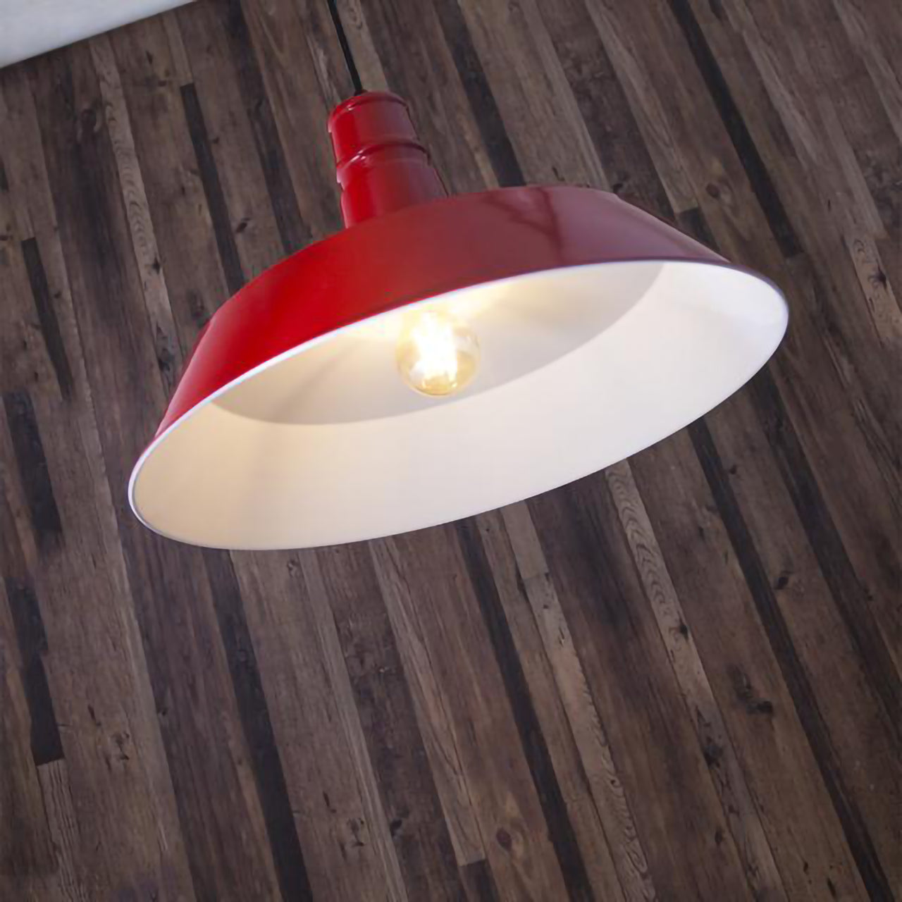 【LED電球付】ヴィンテージ ペンダントランプ|選べる5カラーで空間を彩るレトロ照明