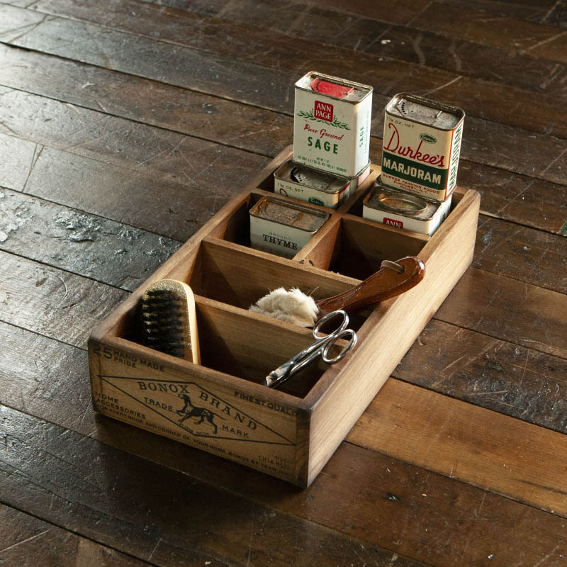 WOODEN ORGANIZER BOX