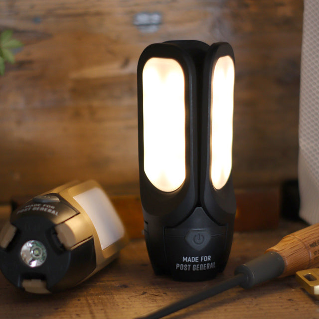 TRI-PANEL SOLAR CHARGED LED LIGHT / トリ-パネル ソーラーチャージド エルイーディーライト