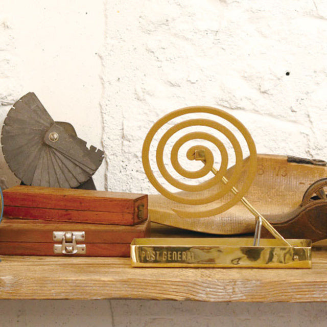 BRASS MOSQUITO COIL HOLDER / ブラスモスキートコイルホルダー