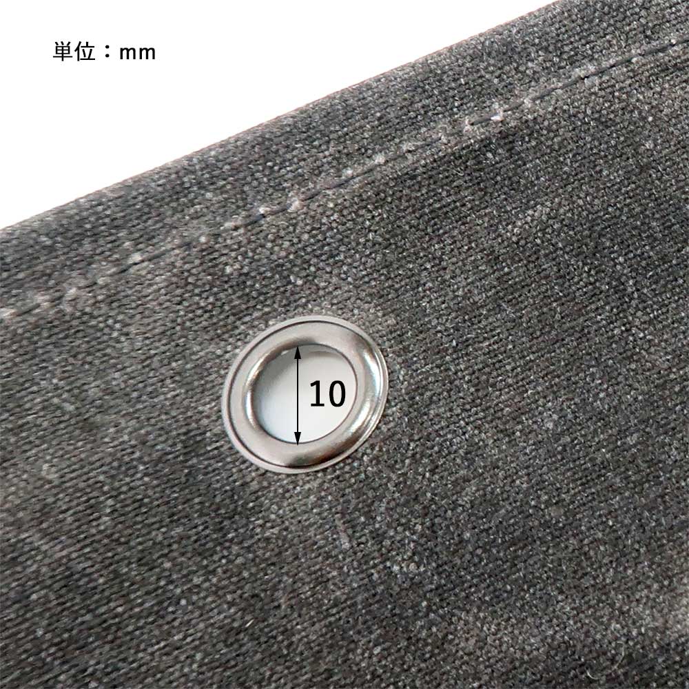 WAXED CANVAS WALL POCKET L / ワックスドキャンバス ウォールポケット L - BROWN