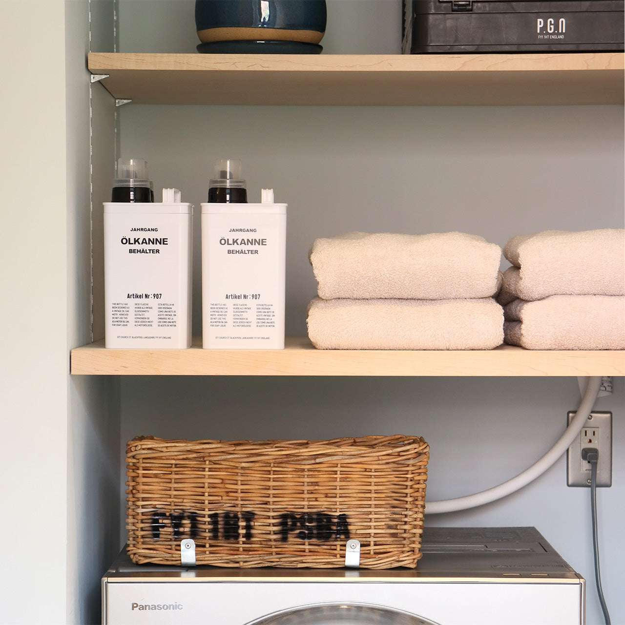 MOTIF DISPENSER LAUNDRY / モチーフディスペンサーランドリー - WHITE