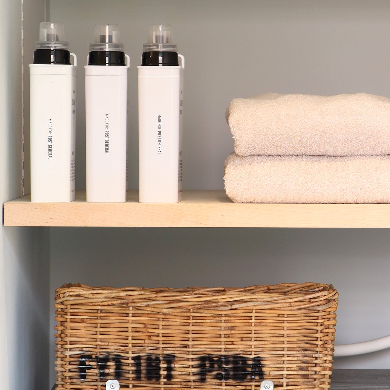 MOTIF DISPENSER LAUNDRY / モチーフディスペンサーランドリー - WHITE