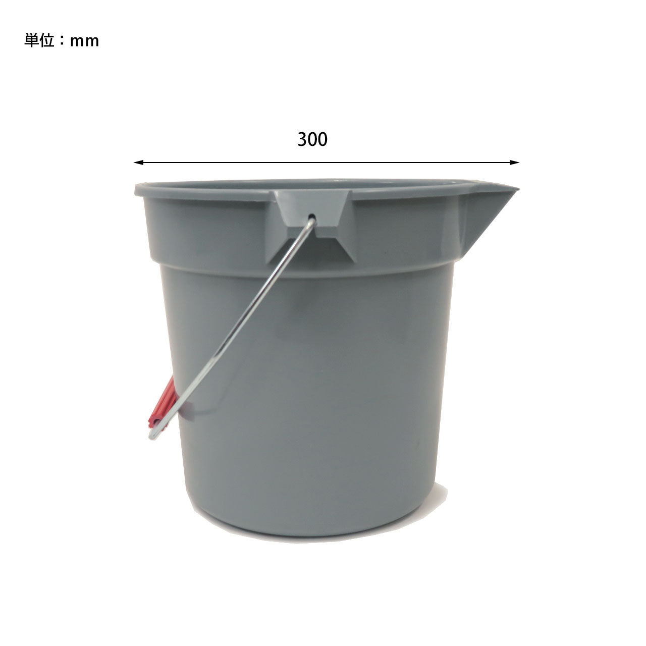 THE BUCKET 10L GRAY / バケット 10リッター