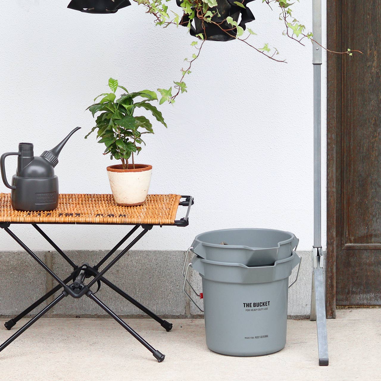 THE BUCKET 10L GRAY / バケット 10リッター