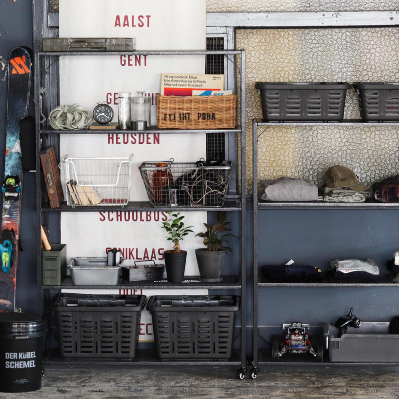 LIGHT-WEIGHT IRON MESH SHELF / ライトウェイトアイアンメッシュシェルフ