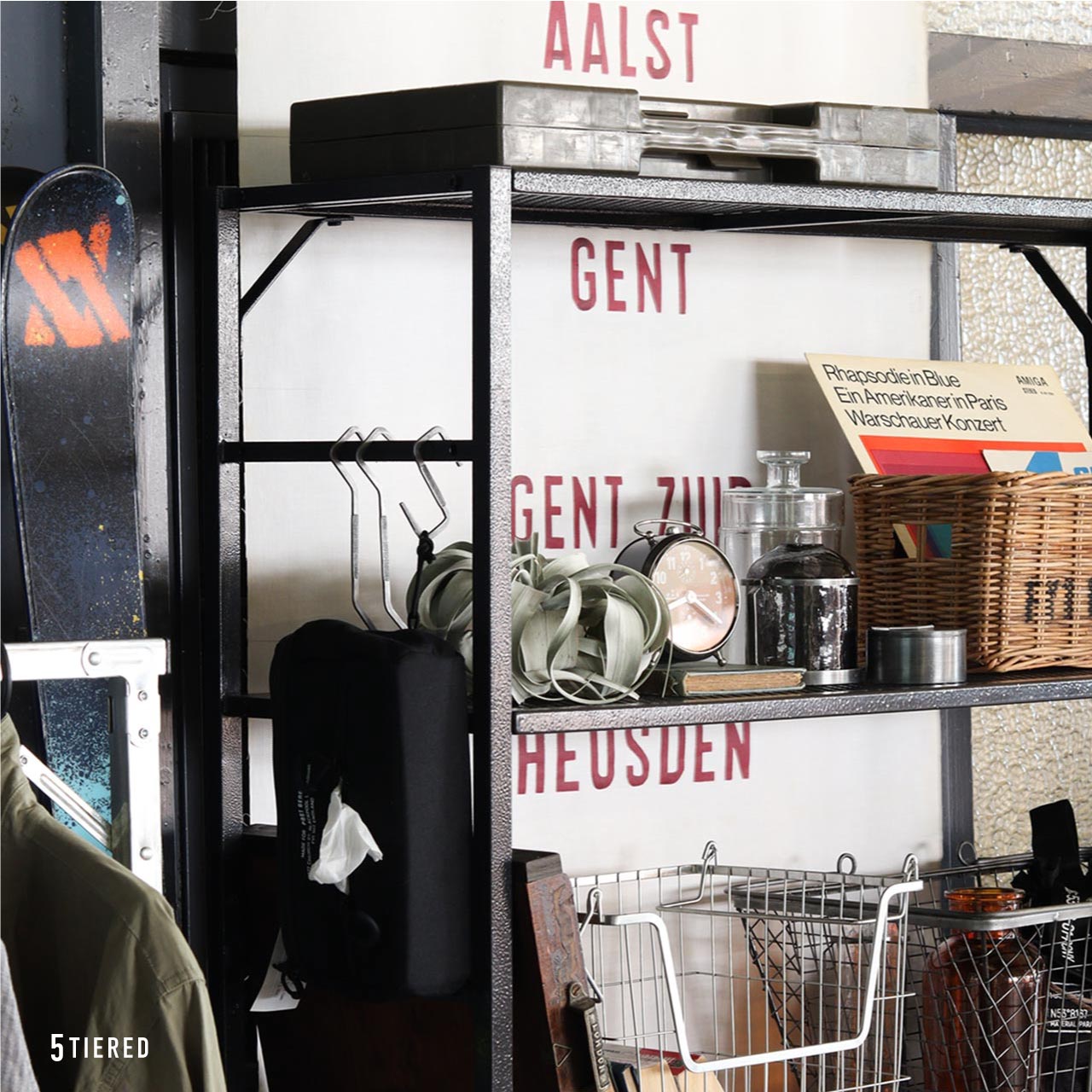 LIGHT-WEIGHT IRON MESH SHELF / ライトウェイトアイアンメッシュシェルフ