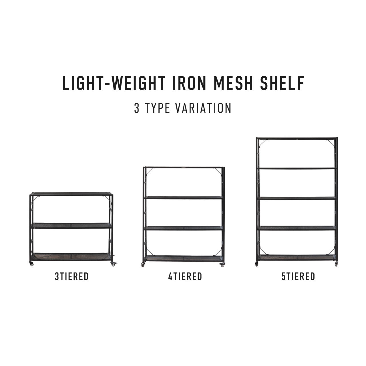 LIGHT-WEIGHT IRON MESH SHELF / ライトウェイトアイアンメッシュシェルフ