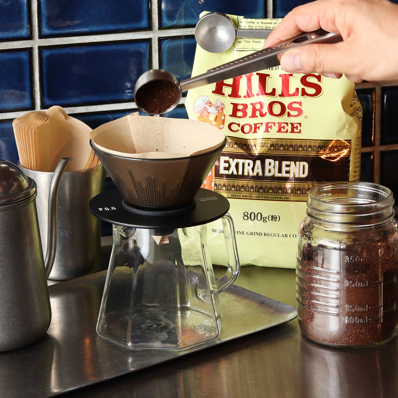 コーヒードリッパー / コーヒーガラスポット450ml