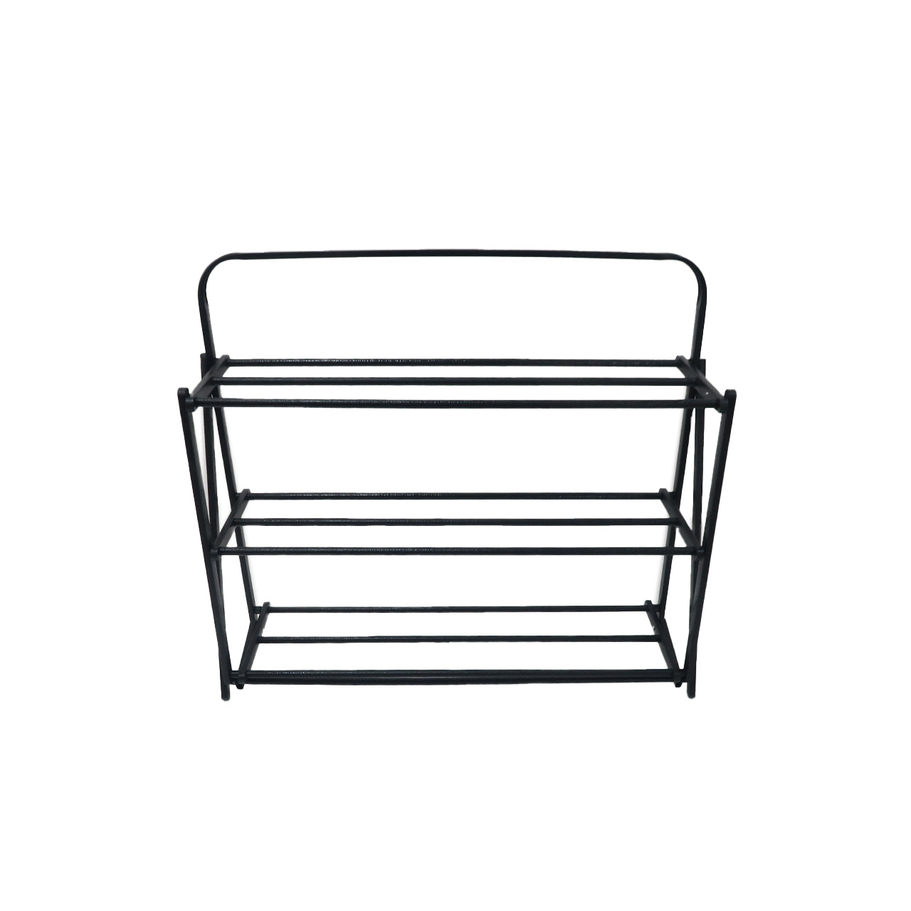 FOLDABLE SHOES RACK HAMMERTONE  / フォルダブルシューズラック ハンマートンBK