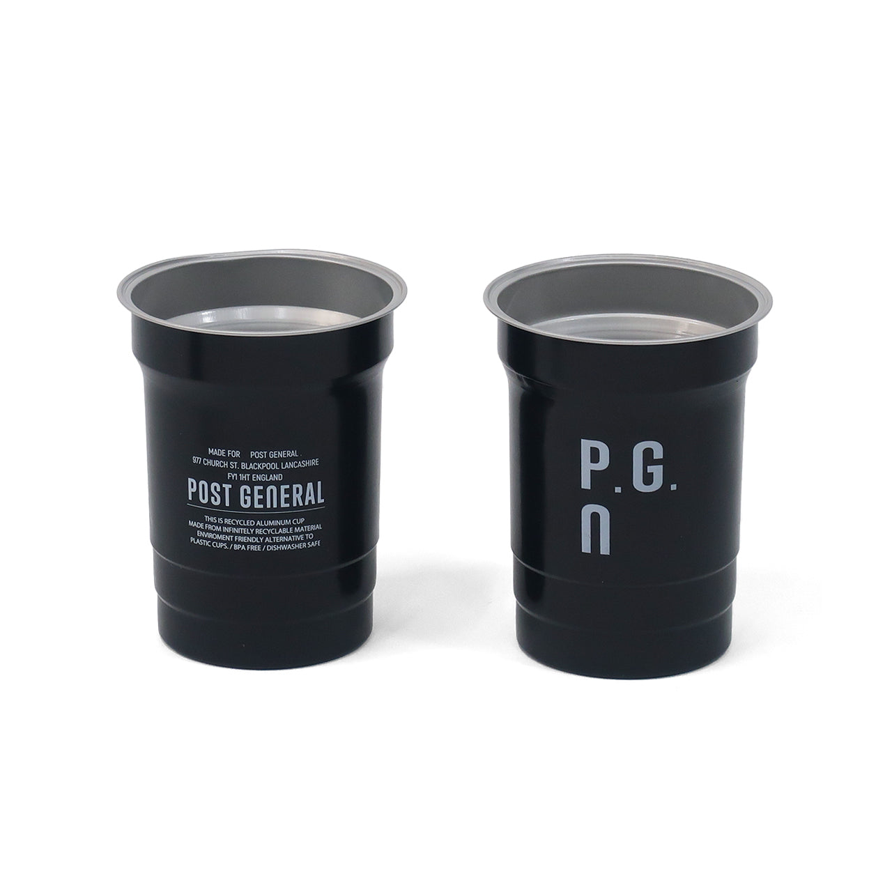 RECYCLED ALUMINUM CUP -PACK4- / リサイクル アルミナムカップ 4個セット