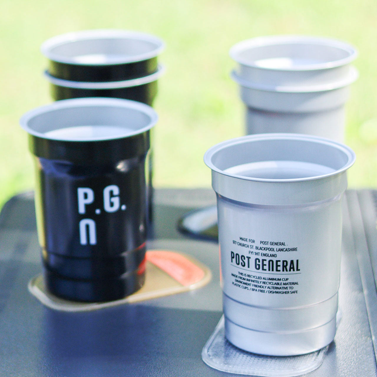 RECYCLED ALUMINUM CUP -PACK4- / リサイクル アルミナムカップ 4個セット