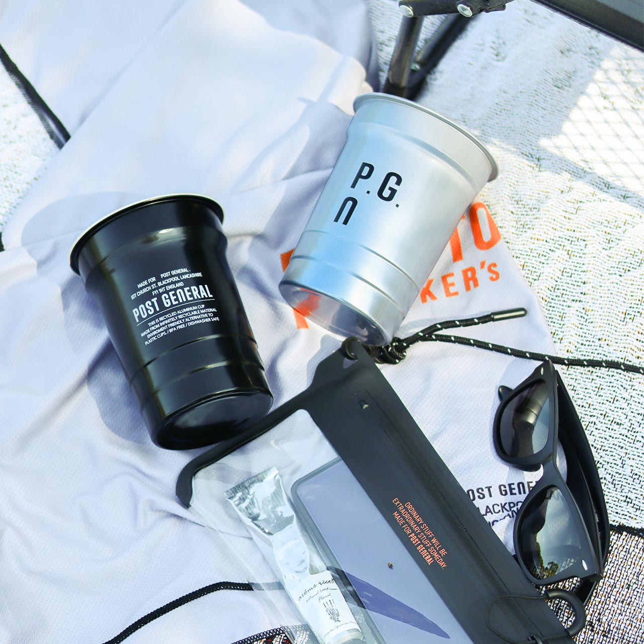 RECYCLED ALUMINUM CUP -PACK4- / リサイクル アルミナムカップ 4個セット