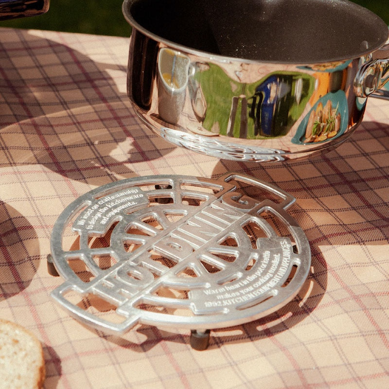 ALUMINUM TRIVET HOT-DINING