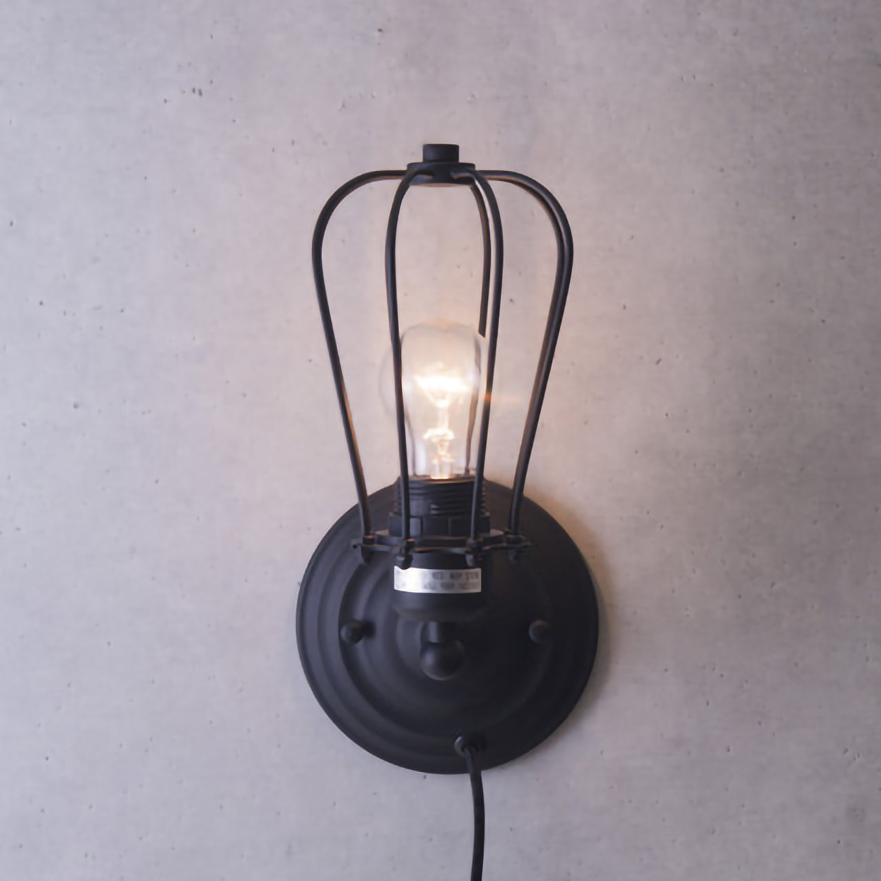 ヴィンテージウォールランプ【W135(F)（1灯）】LED電球対応 ★E26梨型電球、40W