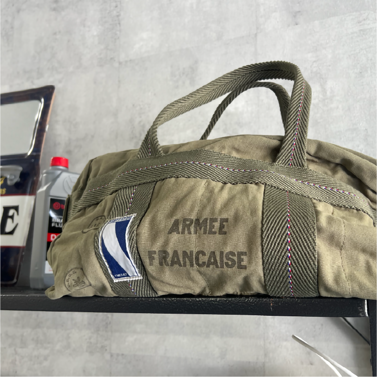フランスタイプ パラシュートバッグ S "ARMEE FRANCAISE"