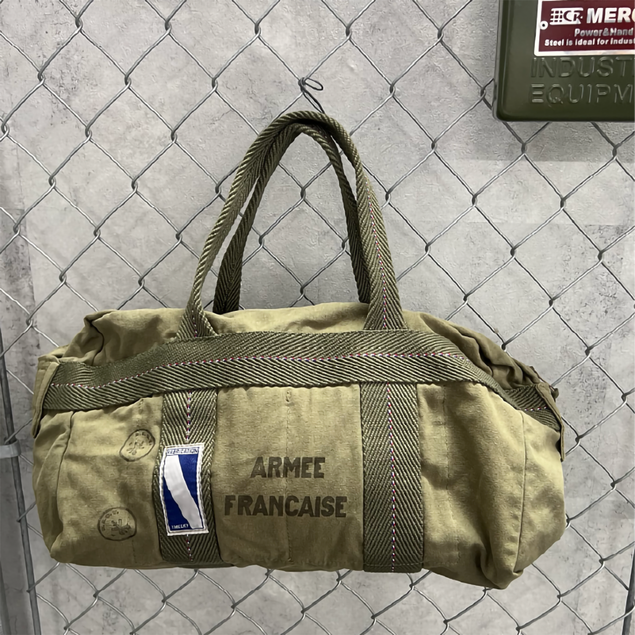 フランスタイプ パラシュートバッグ S "ARMEE FRANCAISE"